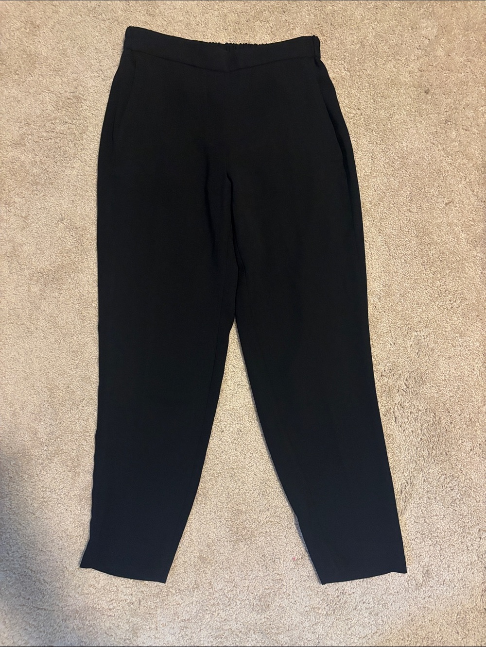 JCrew Mercantile black Women's Tailored Tapered Pants - Classic Workwear
